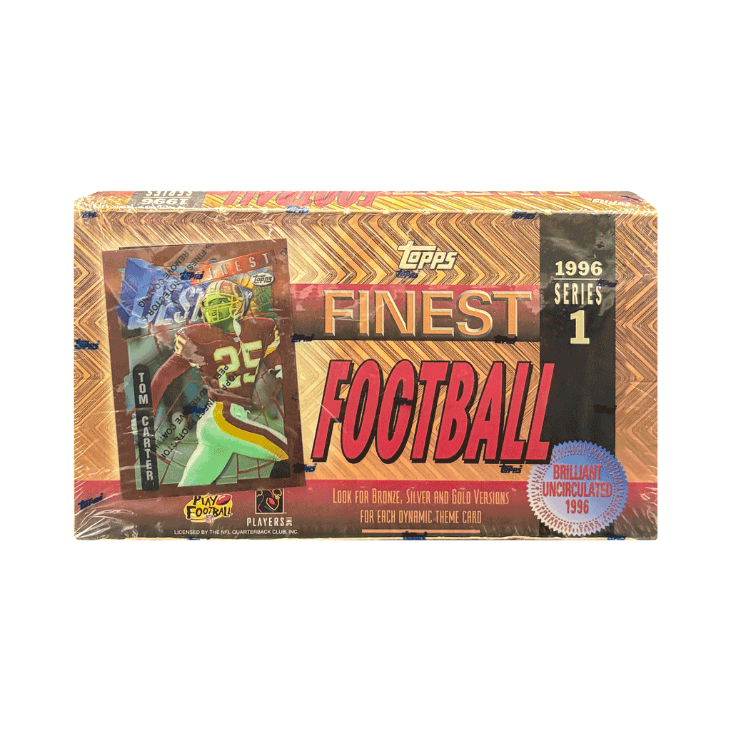 1996 Topps Finest Series 1 Football Hobby Box (Factory Sealed)