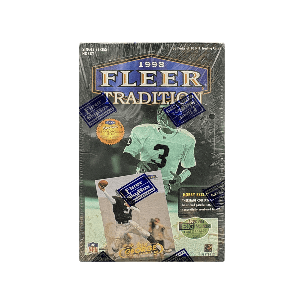 1998 Fleer Tradition NFL Football Hobby Box | Pushing Packs