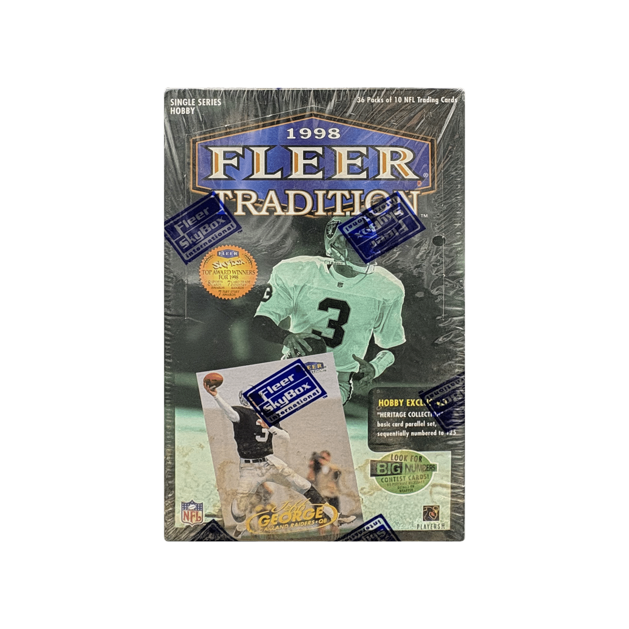 1998 Fleer Tradition NFL Football Hobby Box | Pushing Packs