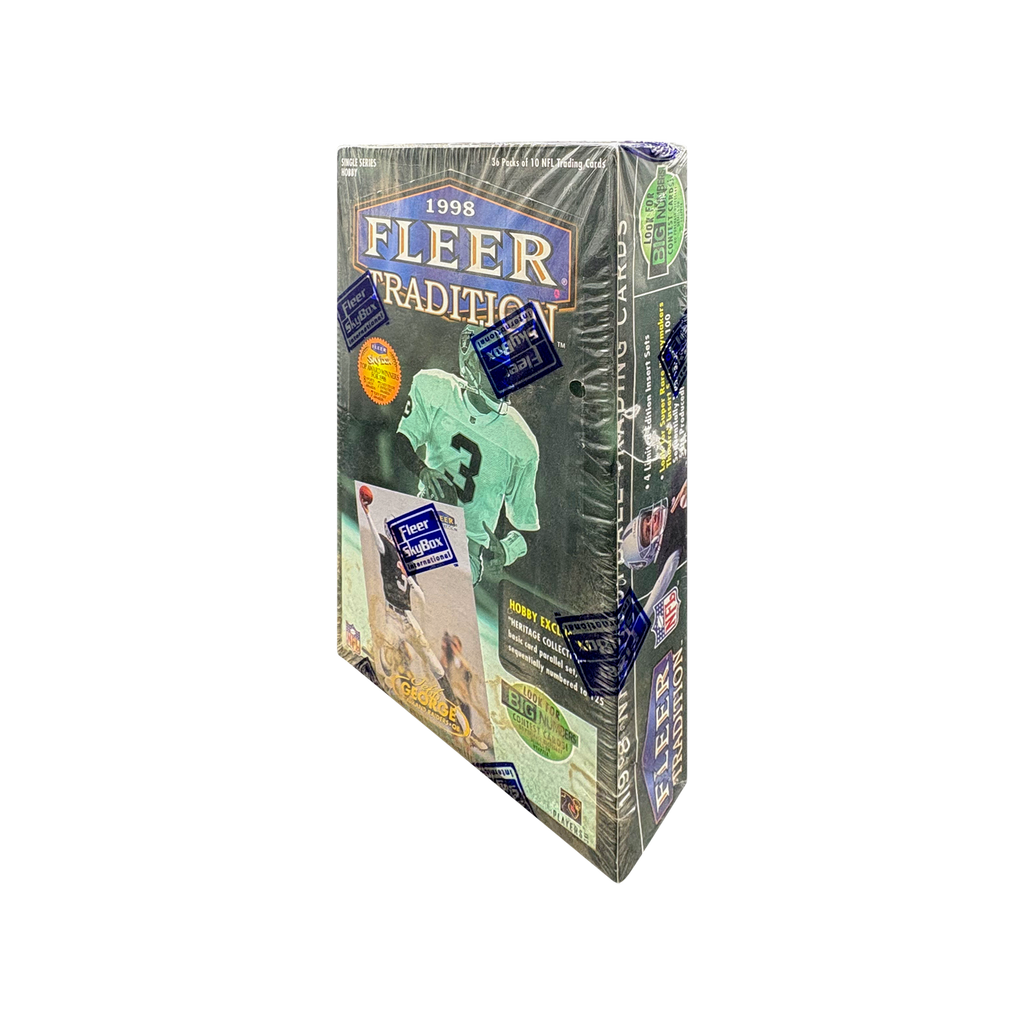 1998 Fleer Tradition NFL Football Factory Sealed Hobby Box