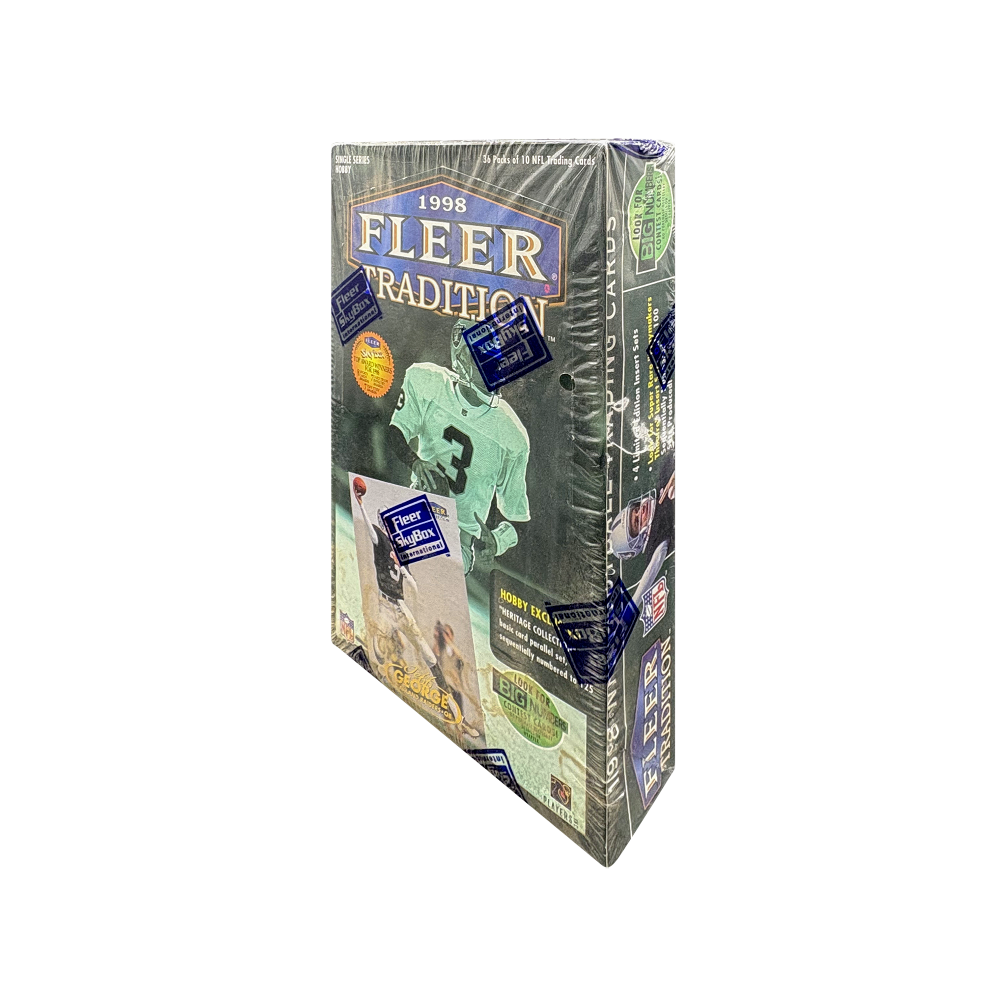 1998 Fleer Tradition NFL Football Factory Sealed Hobby Box