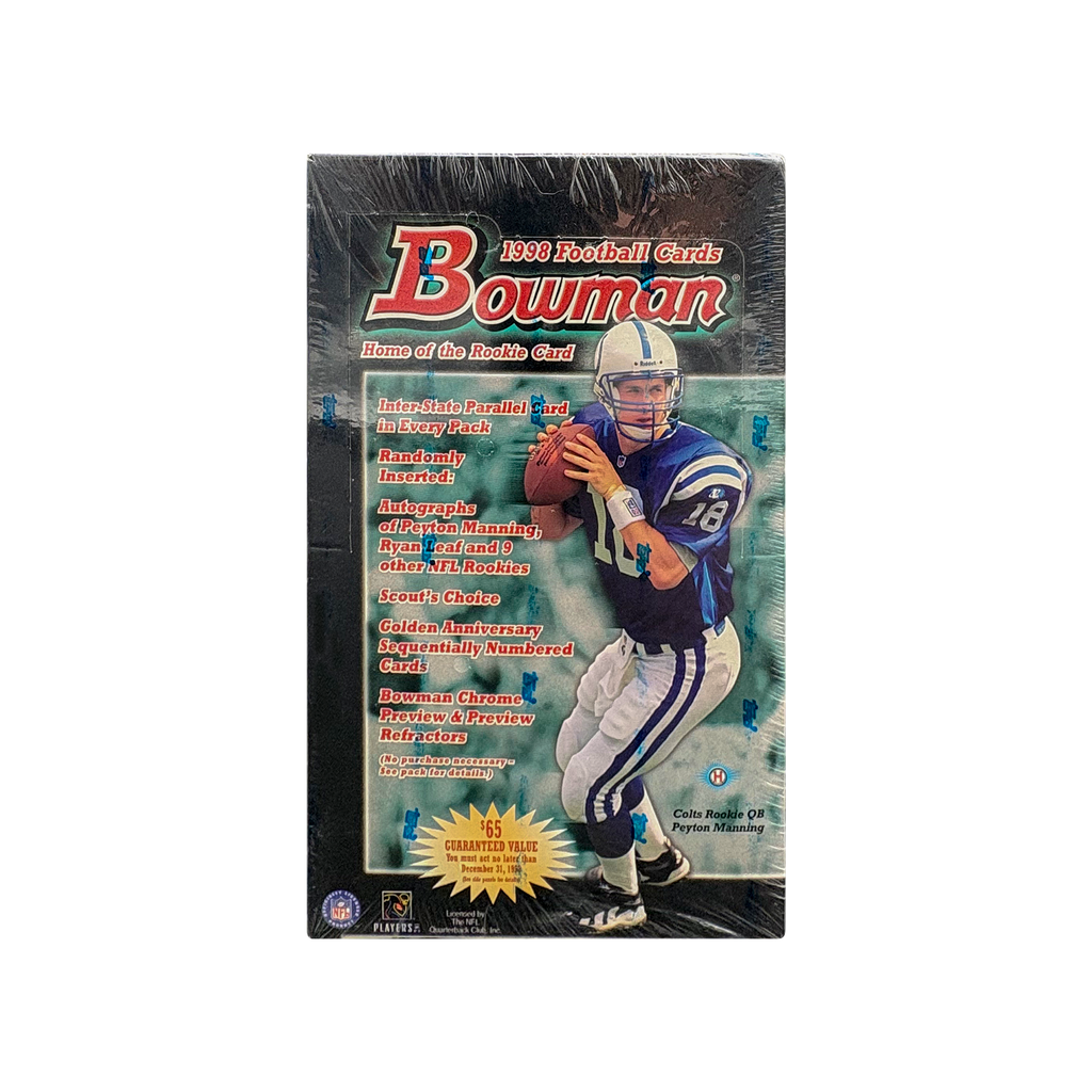 1998 Topps Bowman Football Factory Sealed Hobby Box