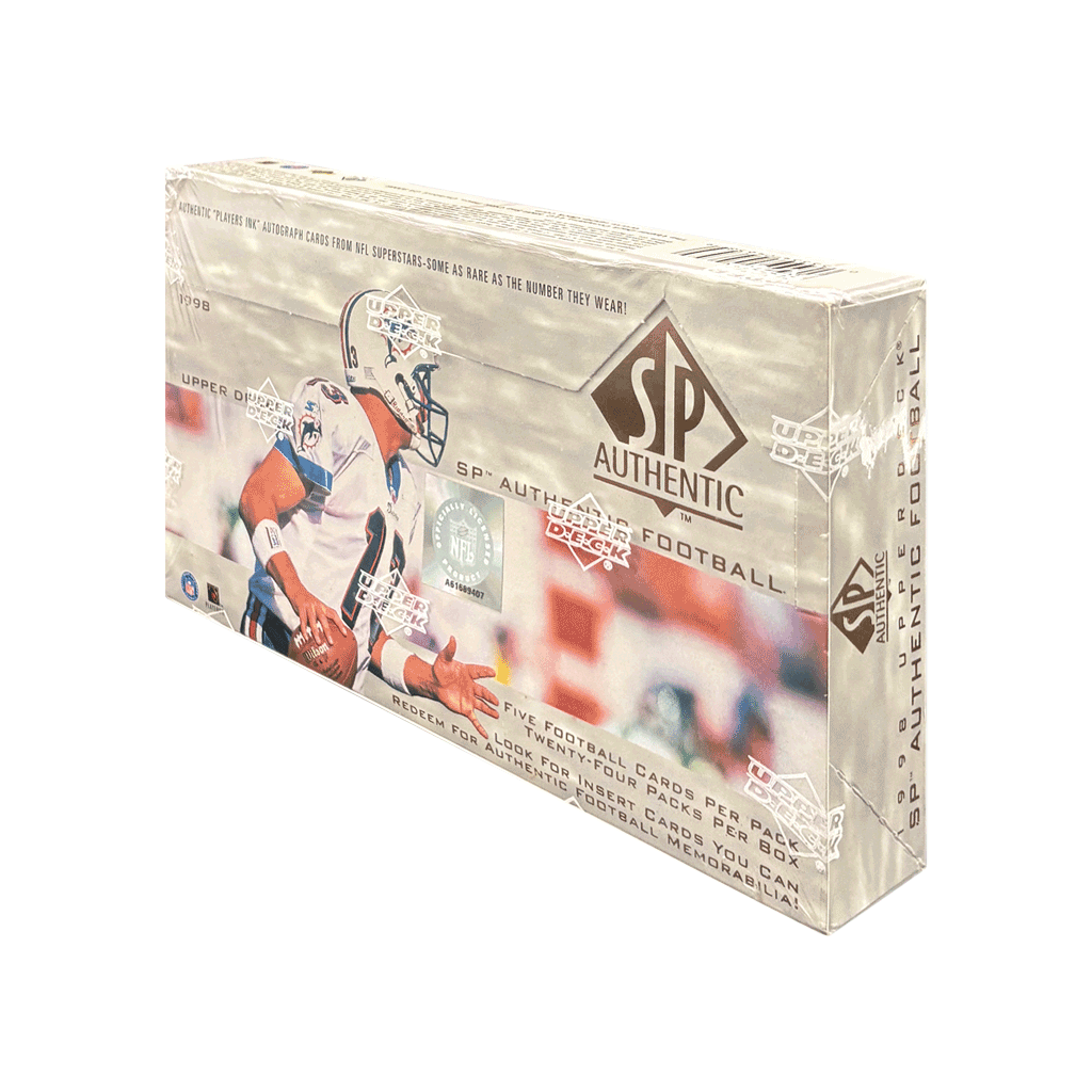 1998 Upper Deck SP Authentic Football Hobby Box (Factory Sealed)