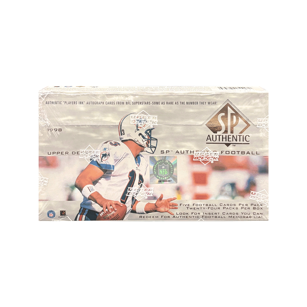 1998 Upper Deck SP Authentic Football Hobby Box (Factory Sealed)