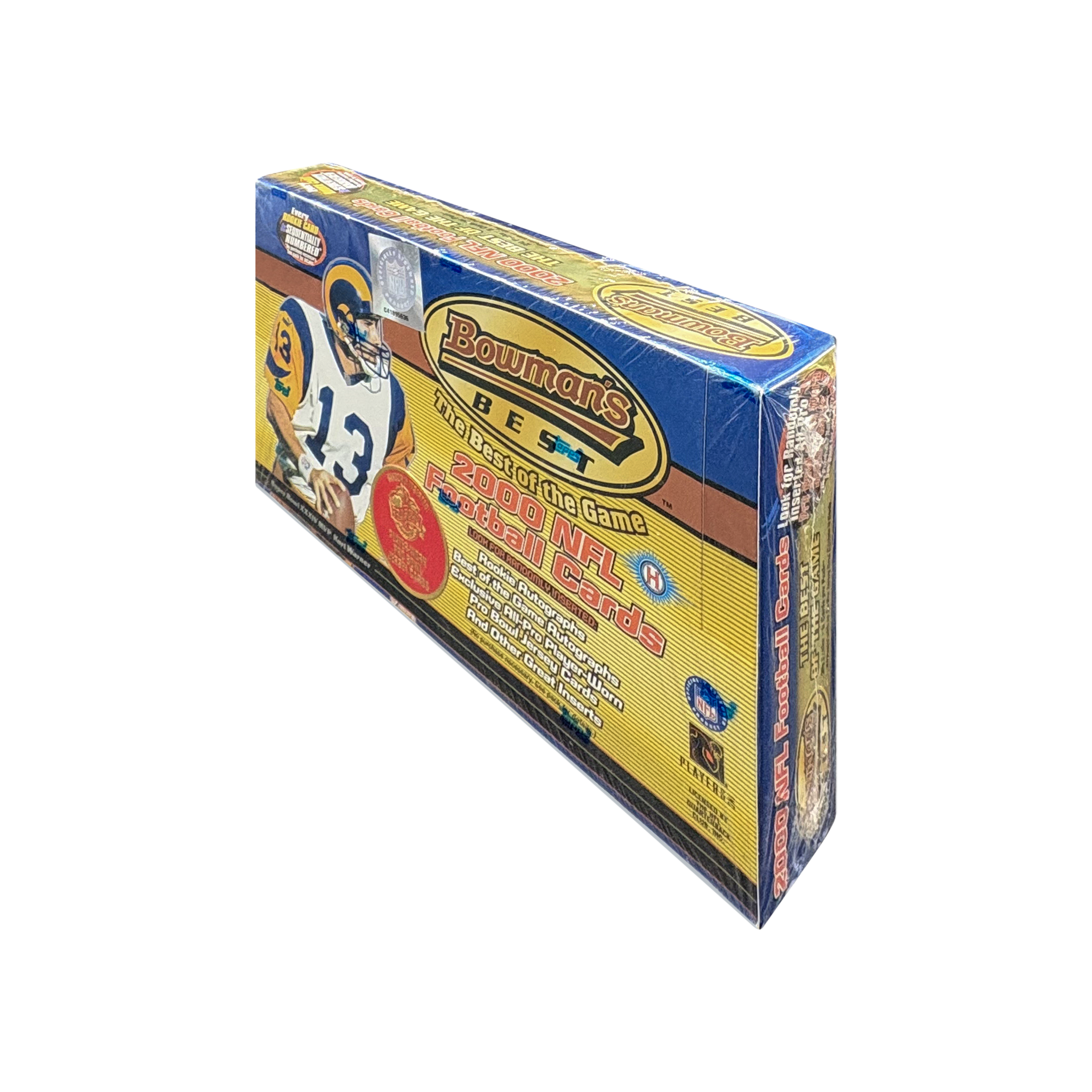 2000 Bowman's Best NFL Football Hobby Box — New Sealed Vintage