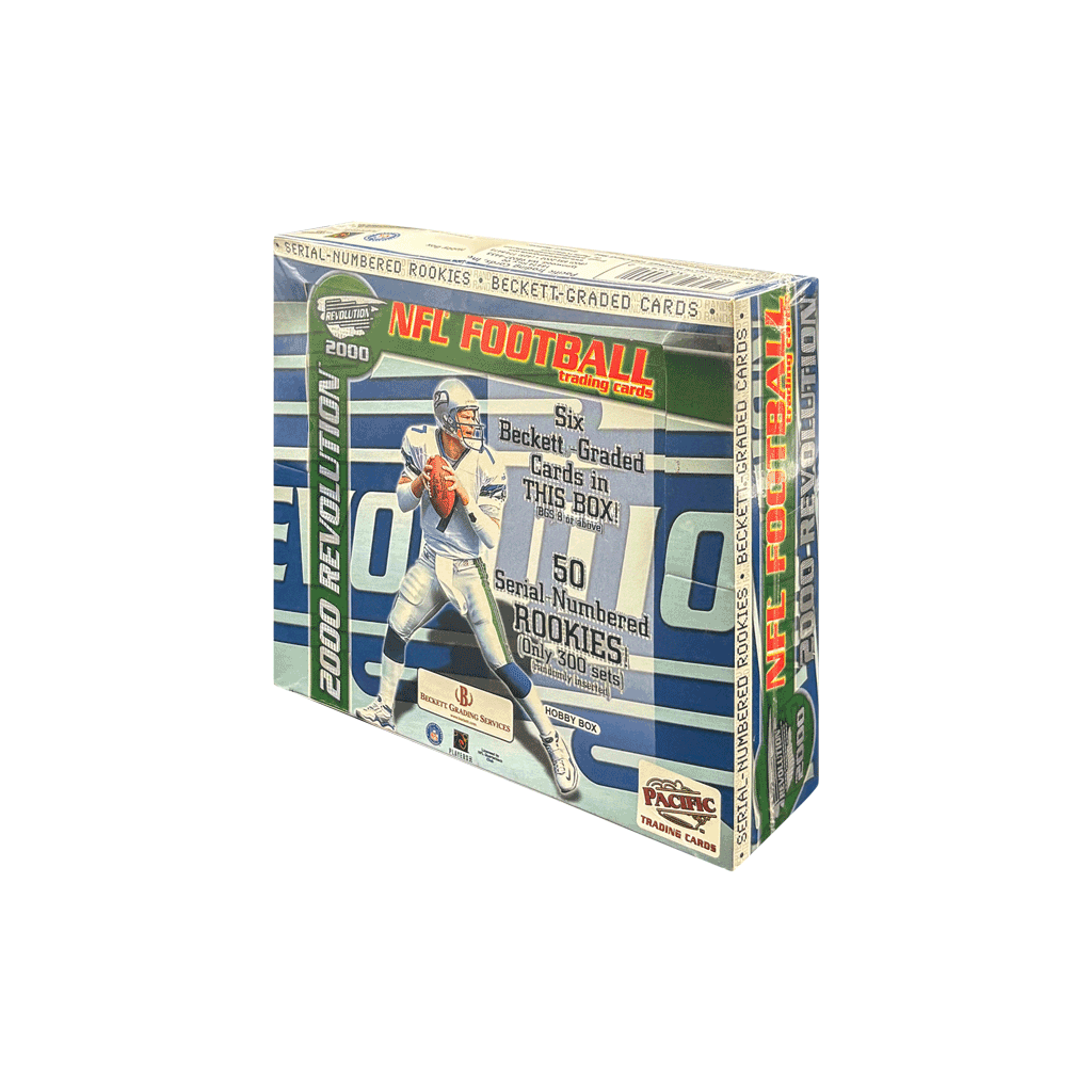 2000 Pacific Revolution NFL Football Hobby Box (Factory Sealed)