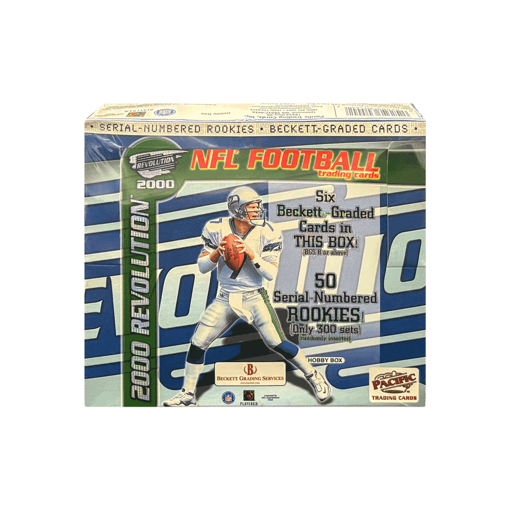 2000 Pacific Revolution NFL Football Hobby Box (Factory Sealed)
