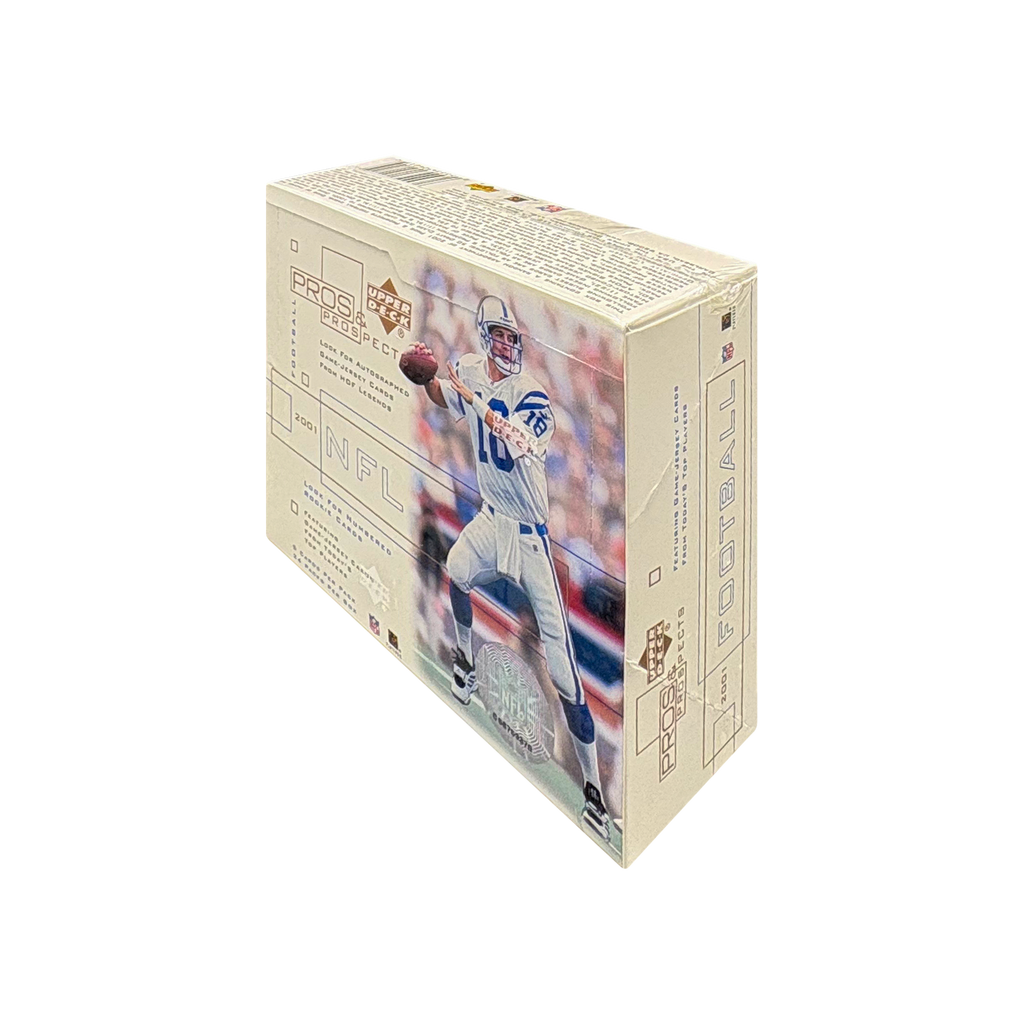 2001 Upper Deck Pros & Prospects NFL Football Hobby Box