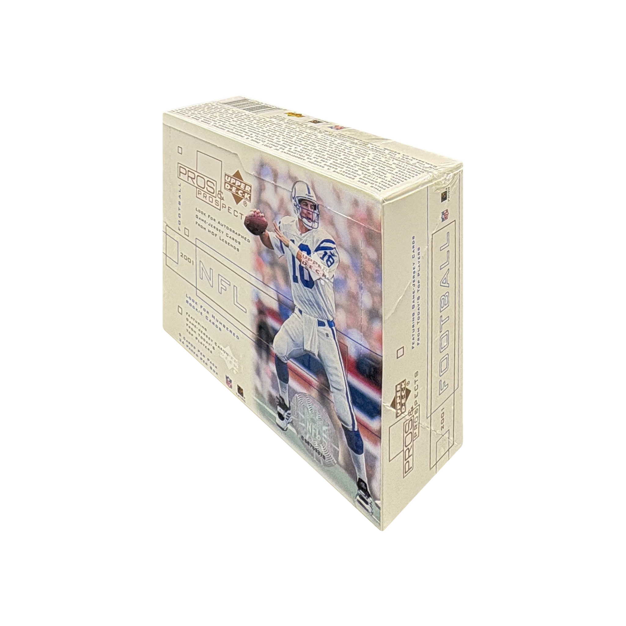 2001 Upper Deck Pros & Prospects NFL Football Hobby Box
