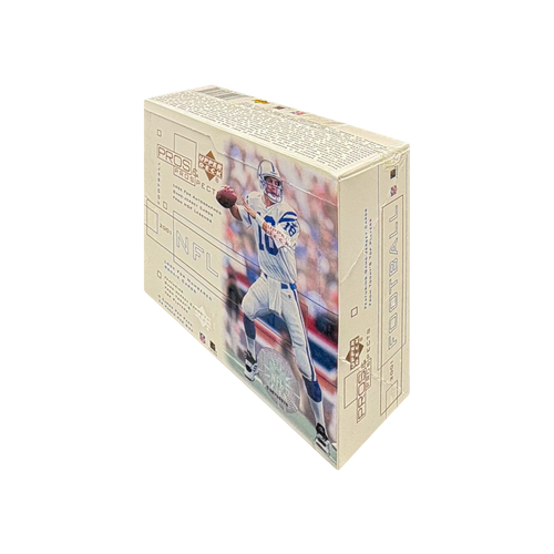 2001 Upper Deck Pros & Prospects NFL Football Hobby Box