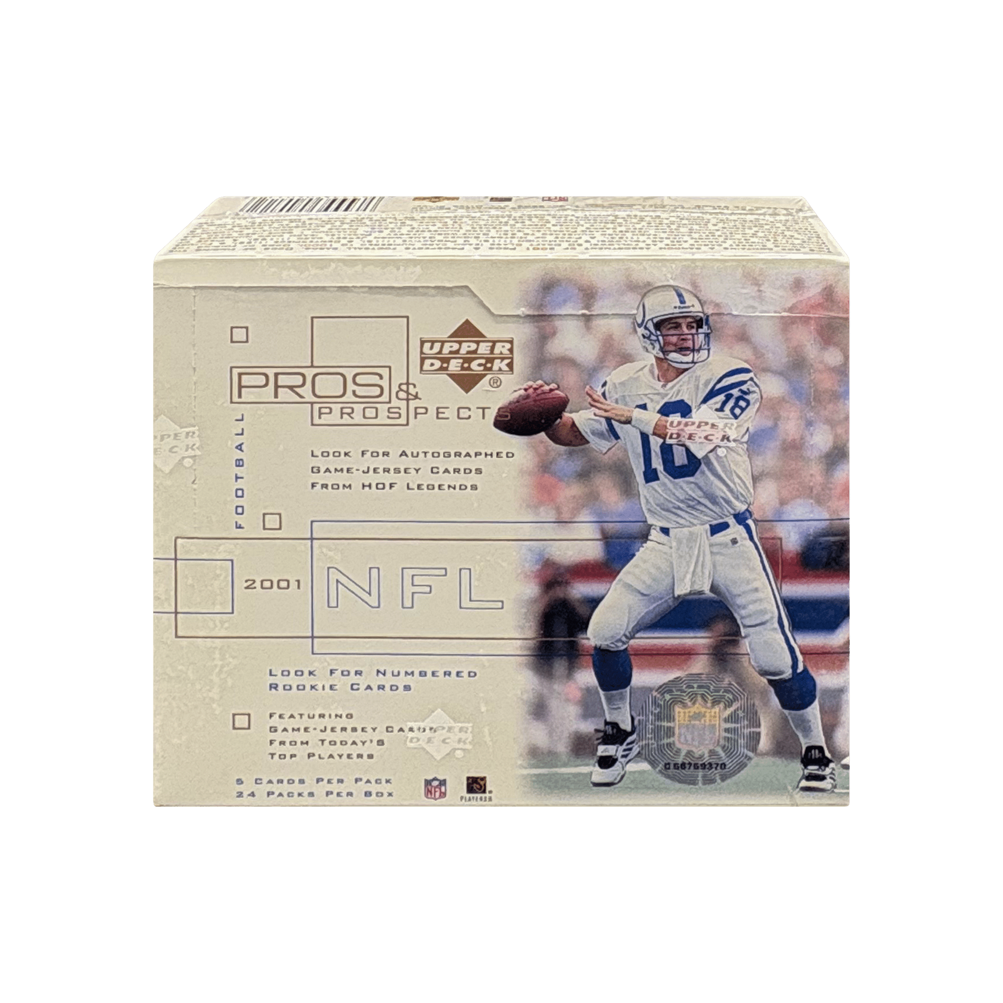2001 Upper Deck Pros & Prospects Hobby Box | Pushing Packs
