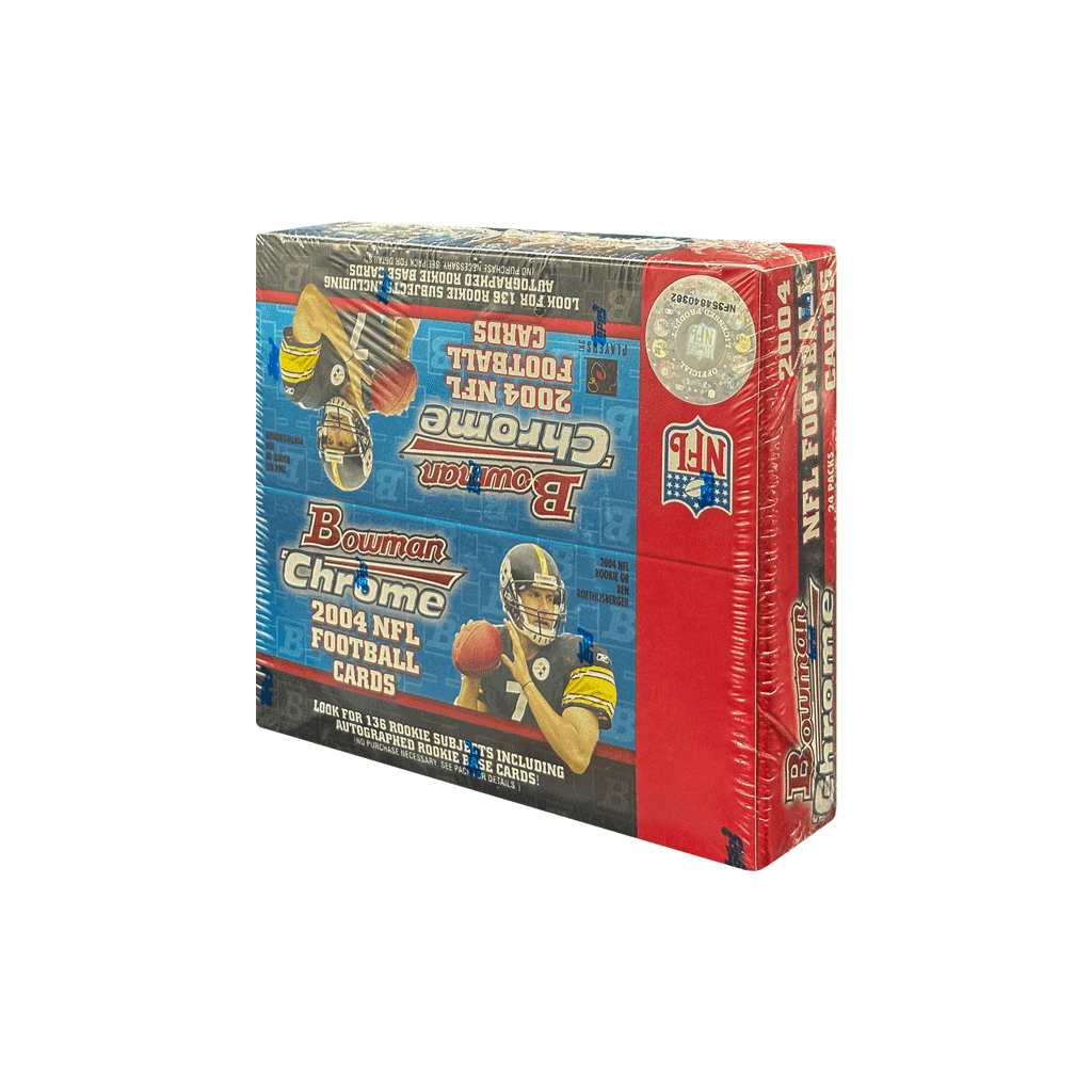 2004 Bowman Chrome Football Retail Box (Factory Sealed)
