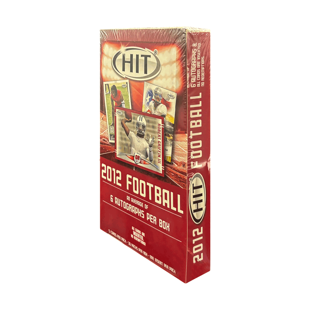 2012 SAGE HIT Football Hobby Box (Factory Sealed)