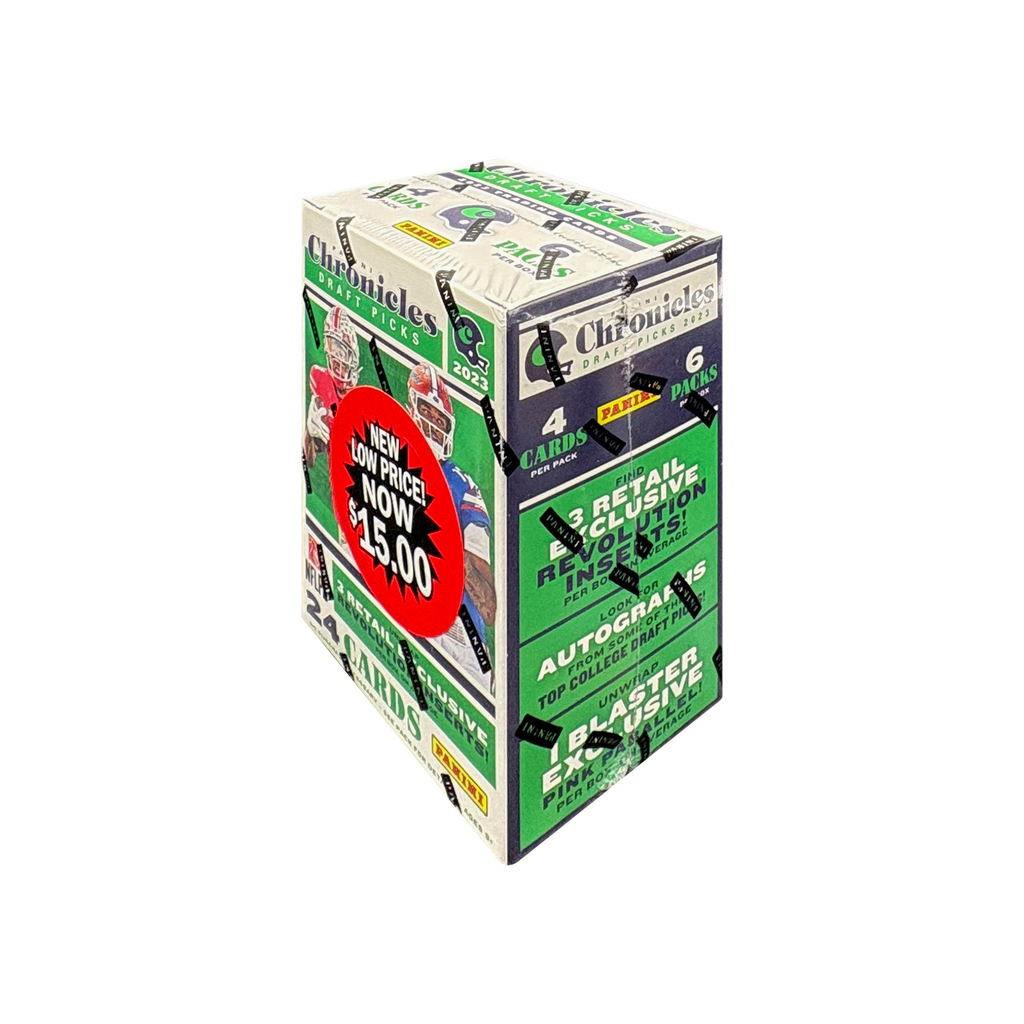 2023 Panini Chronicles Draft Picks Football Blaster Box